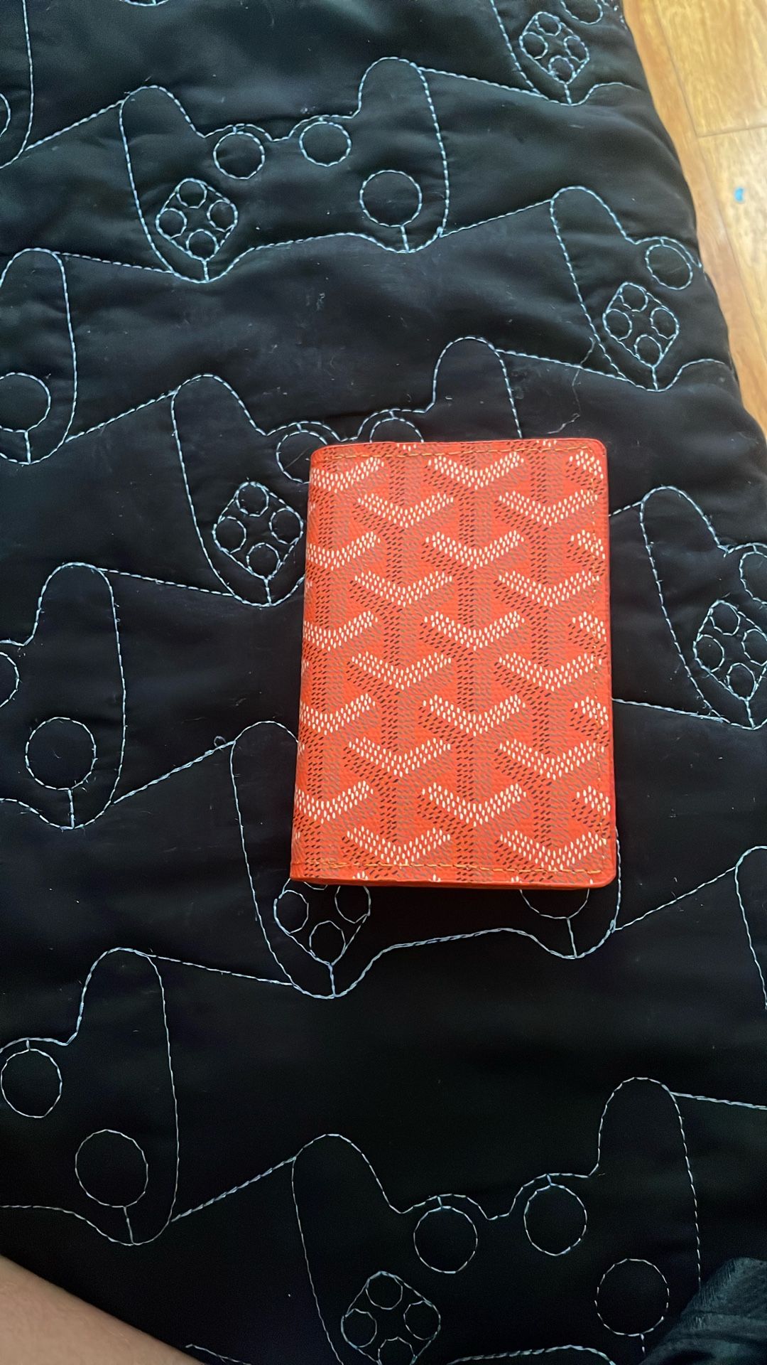 Goyard Paris .Made In France Orange Wallet