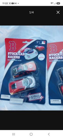 Boston Red Sox 2 Pack Stock Car Racers