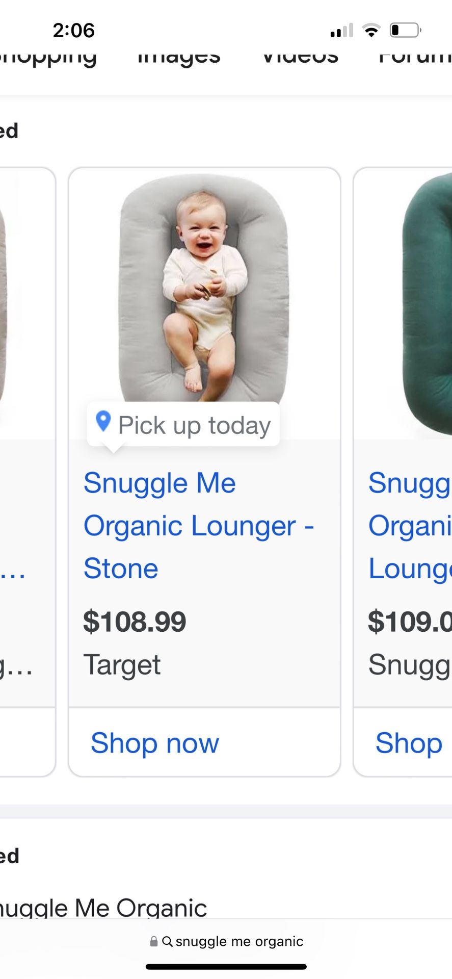 Snuggle Me Organic