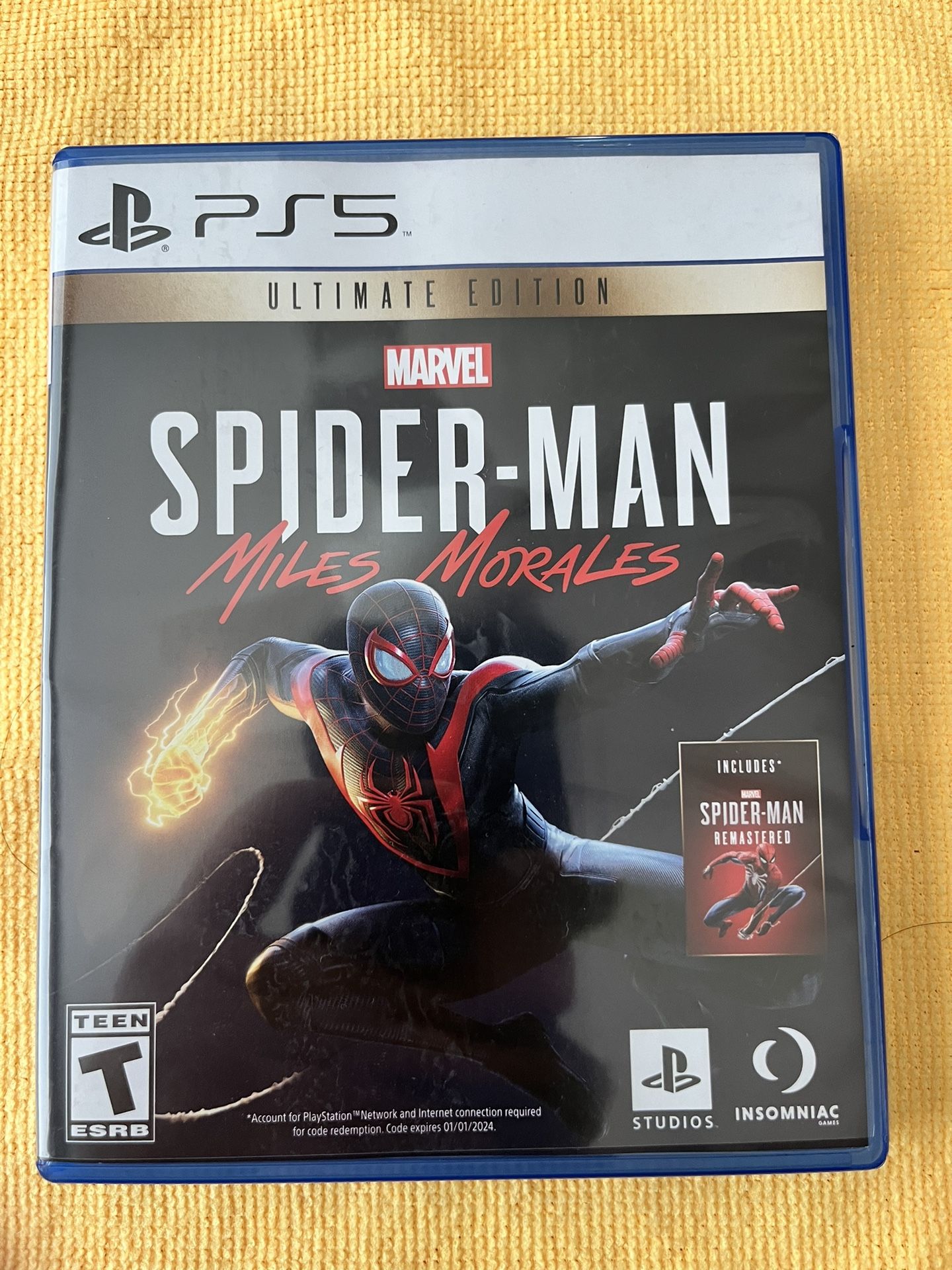 Miles Morales Spider Man PS5