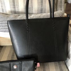 Large Bag with Small Wrist Wallet