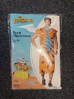 The Flintstones Fred Flintstone Adult Costume SM/MD