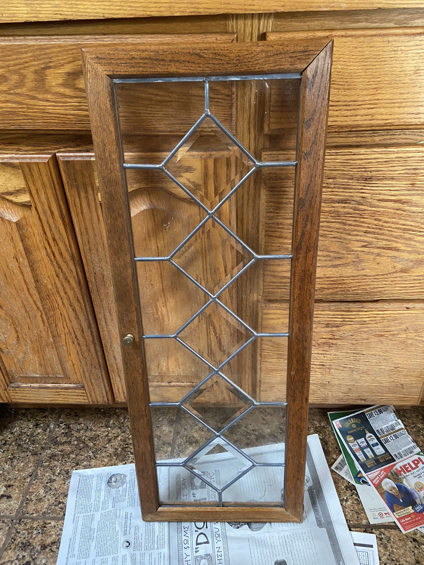 Lawyers Bookcase Replacement Door, Antique Furniture
