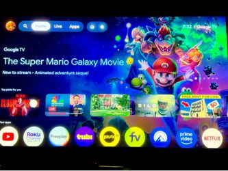Panasonic 40” Smart TV.