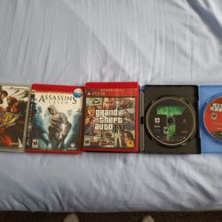 5 Ps3 Games