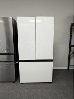 Samsung bespoke refrigerator white
