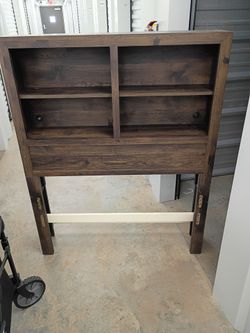 Bed without mattress  excellent condition  fits in small suv