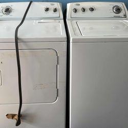 Whirlpool Heavy Duty Washer & Electric Dryer