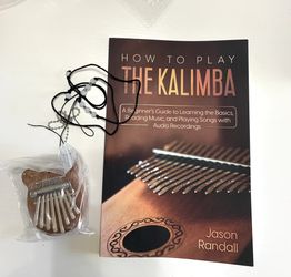 KALIMBA MUSICAL INSTRUMENT AND HOW TO PLAY IT BOOK / BRAND NEW 