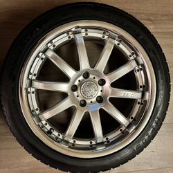 18x8 5x112 Rims With Brand New Tires 