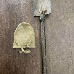 Vintage folding Shovel