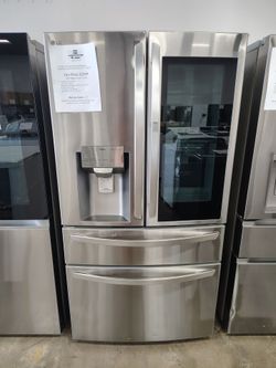 LG 30cu French door refrigerator craft ice maker