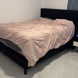 Queen Size Bed Frame (No Mattress)