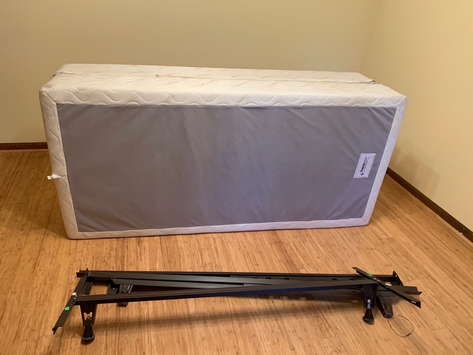 Spring box and frame