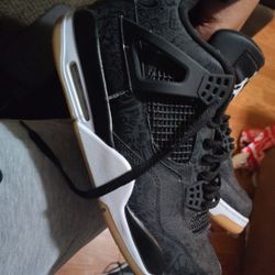 Jordan 4 Retro Laser Black Gum