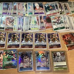 One Piece Anime Foil card lot of 250 foil cards #2