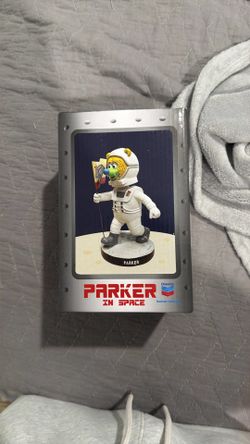 parker in space chevron bear collectible