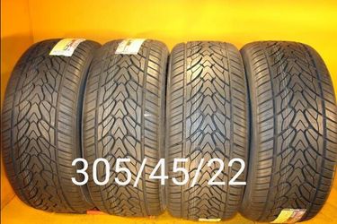 305/45/22 For Sale 4 New Tires We Service Motorcycle Tires
