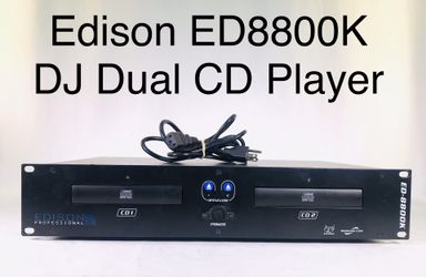 Edison ED8800K Dual CD player for DJ
