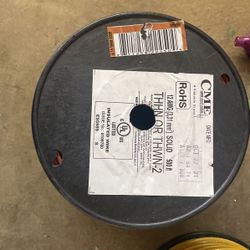 12 AWG Brown Wire Solid