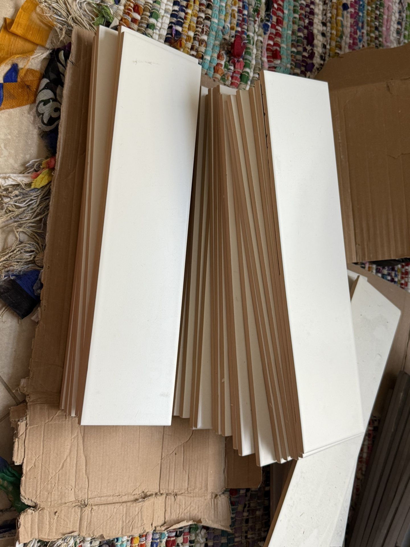 Canvas Meringue Matte Ceramic Tile