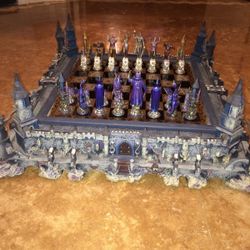 Franklin Mint Guardians of the Fortress Chess Set