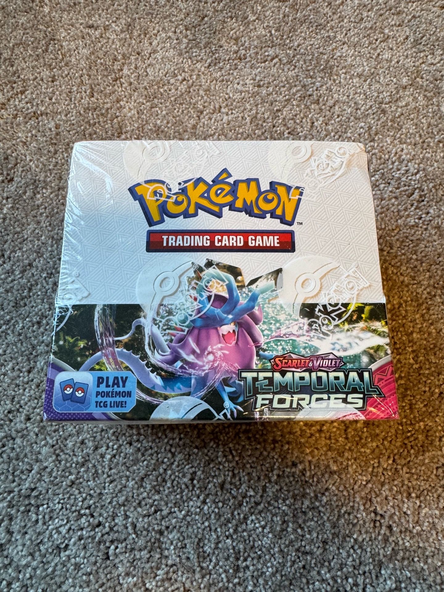 Pokemon Temporal forces booster box