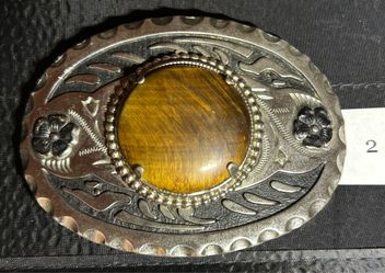 Western theme belt buckle