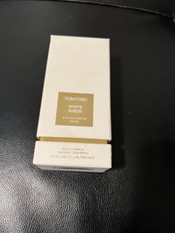 Authentic Tom Ford white suede
