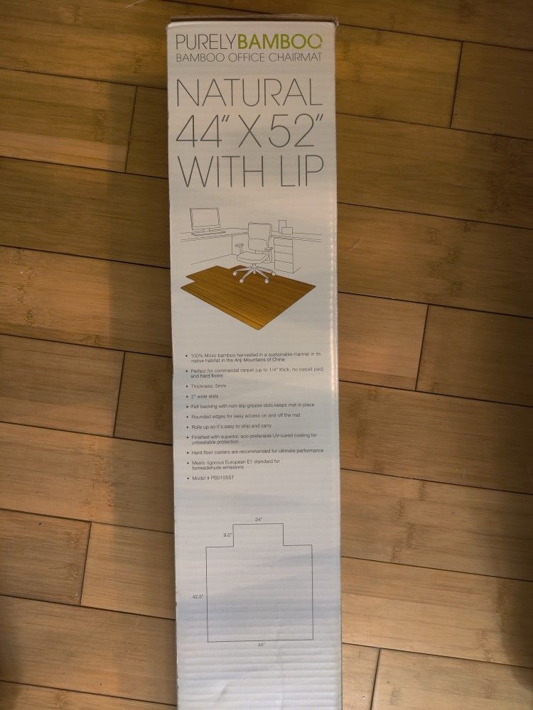 Office Chair Floor Bamboo Guard