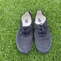 Black On Black Vans Shoes