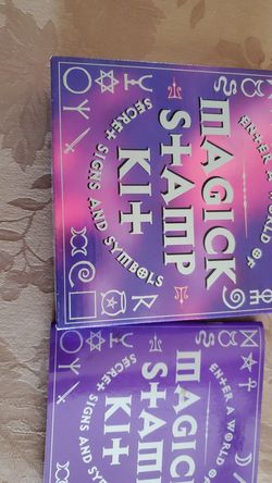 Rubber stamp set