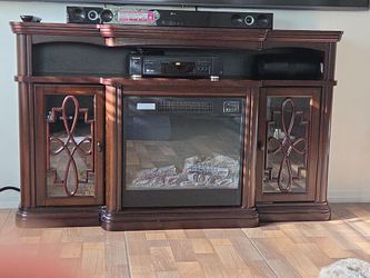 Electric Fireplace TV Stand Console