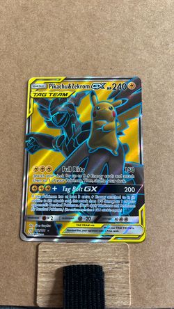 Pikachu & Zekrom gx full art sm team up