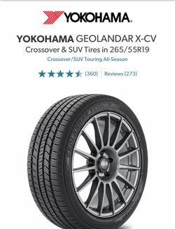 265/55R19 Yokohama Set of 4 Brand New Tire