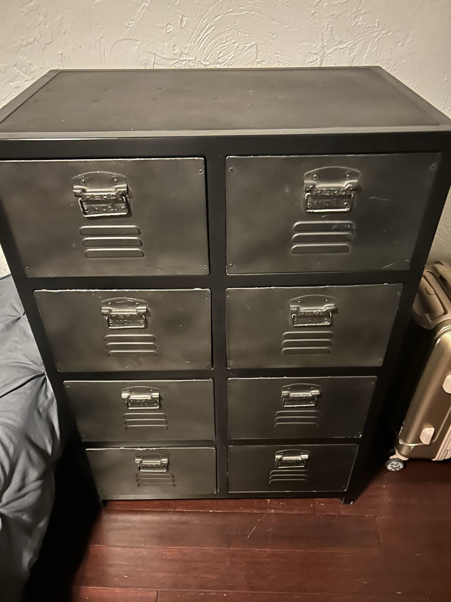 Restoration Hardware Dresser and Desk - Locker style