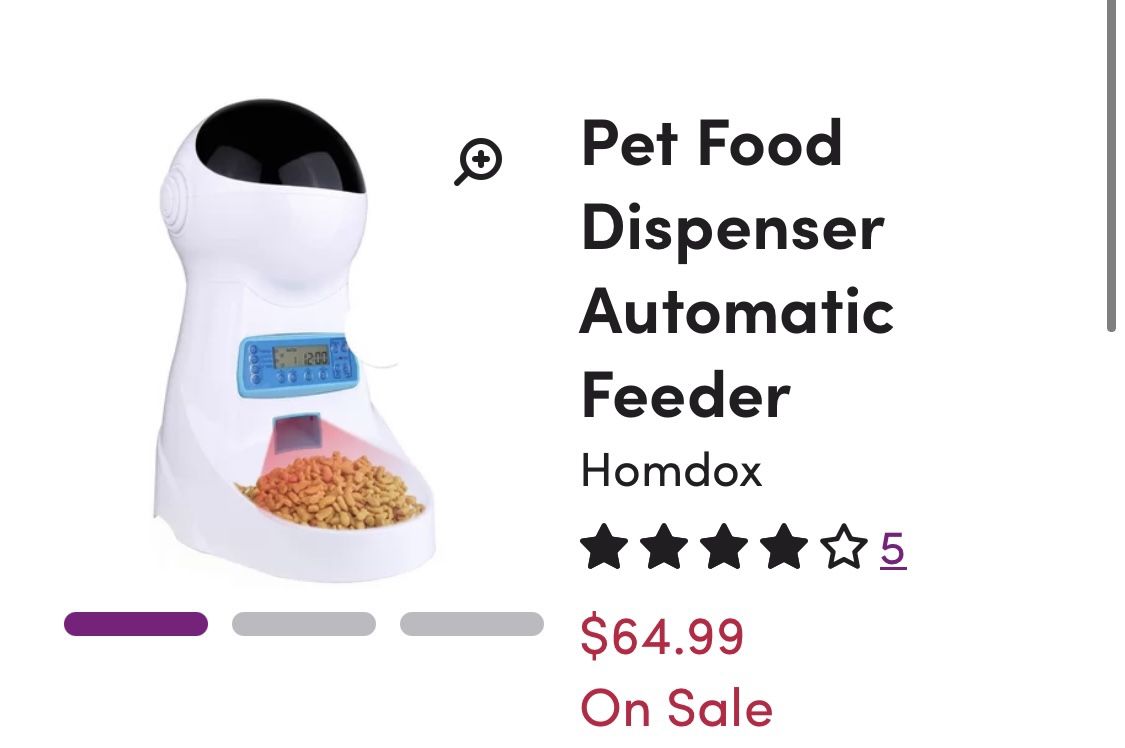 Automatic Pet Feeder With Voice Records