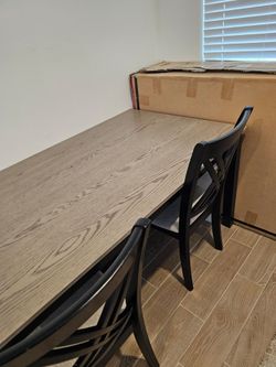 Dining Table and Chair Set 7 Piece