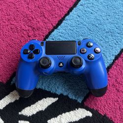 Blue PS4 Controller