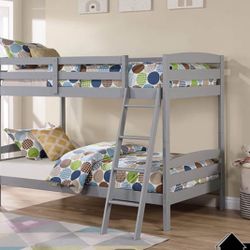 Bunk Bed Twin And Twin Not Including Mattress And Trundle