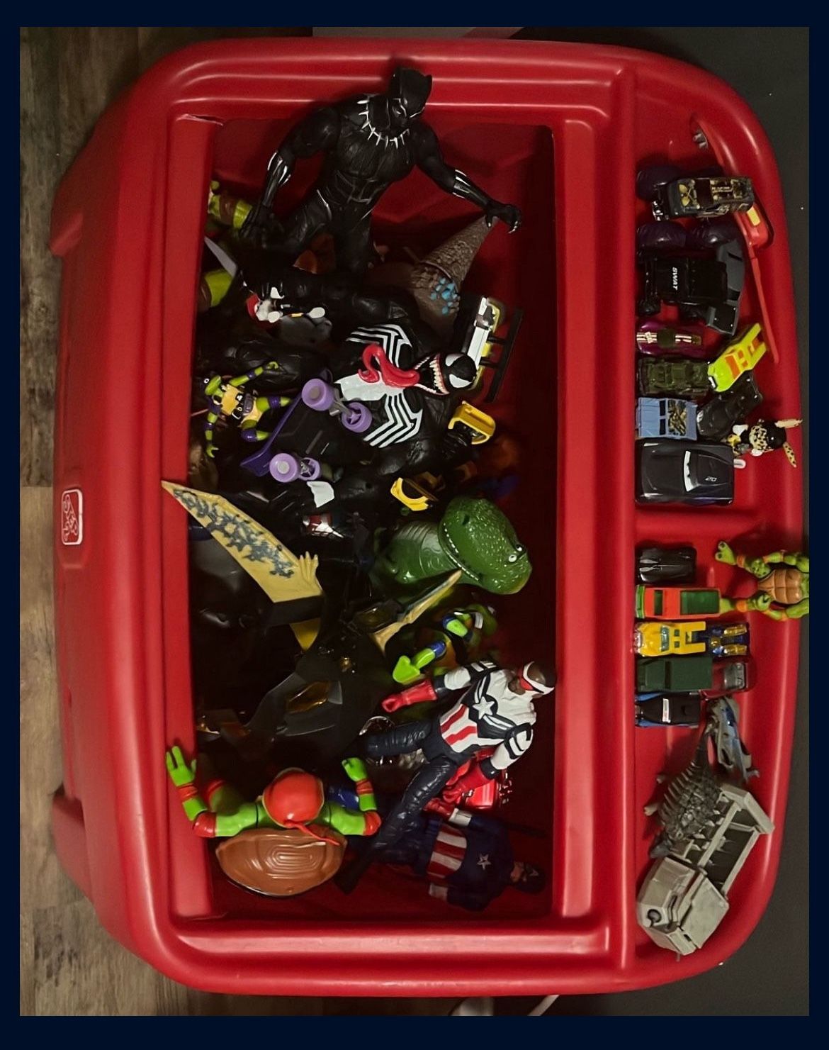Toy Box & Toys included