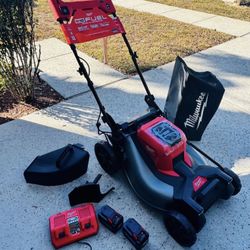 🔥 Milwaukee M18 Fuel Lawnmower kit complete