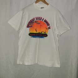 Hanes Beefy North West BIG Gie & Boogie '93 Short Sleeve T-Shirt 