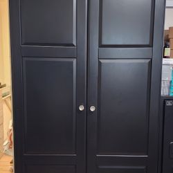 Ikea PAX Wardrobe Closet Black