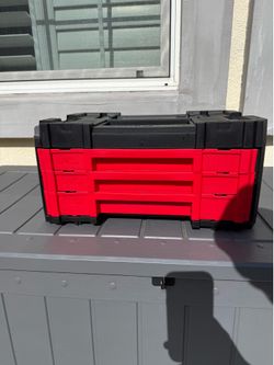 Craftsman portable tool box with tools