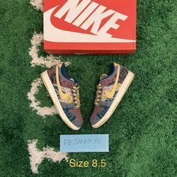 DS Brand New Nike Dunk Low Community Garden - Size 8.5M