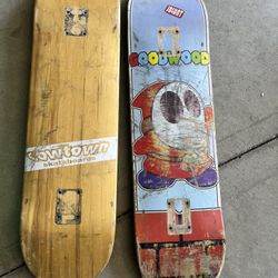 Good Wood & Cowtown Skateboard Decks