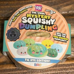 The Viral Mystery Squishy Dumpling Tie Dye Edition