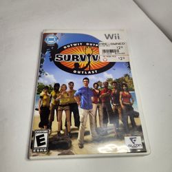 Survivor Outwit Outplay Outlast Nintendo Wii Video Game COMPLETE CIB Survival