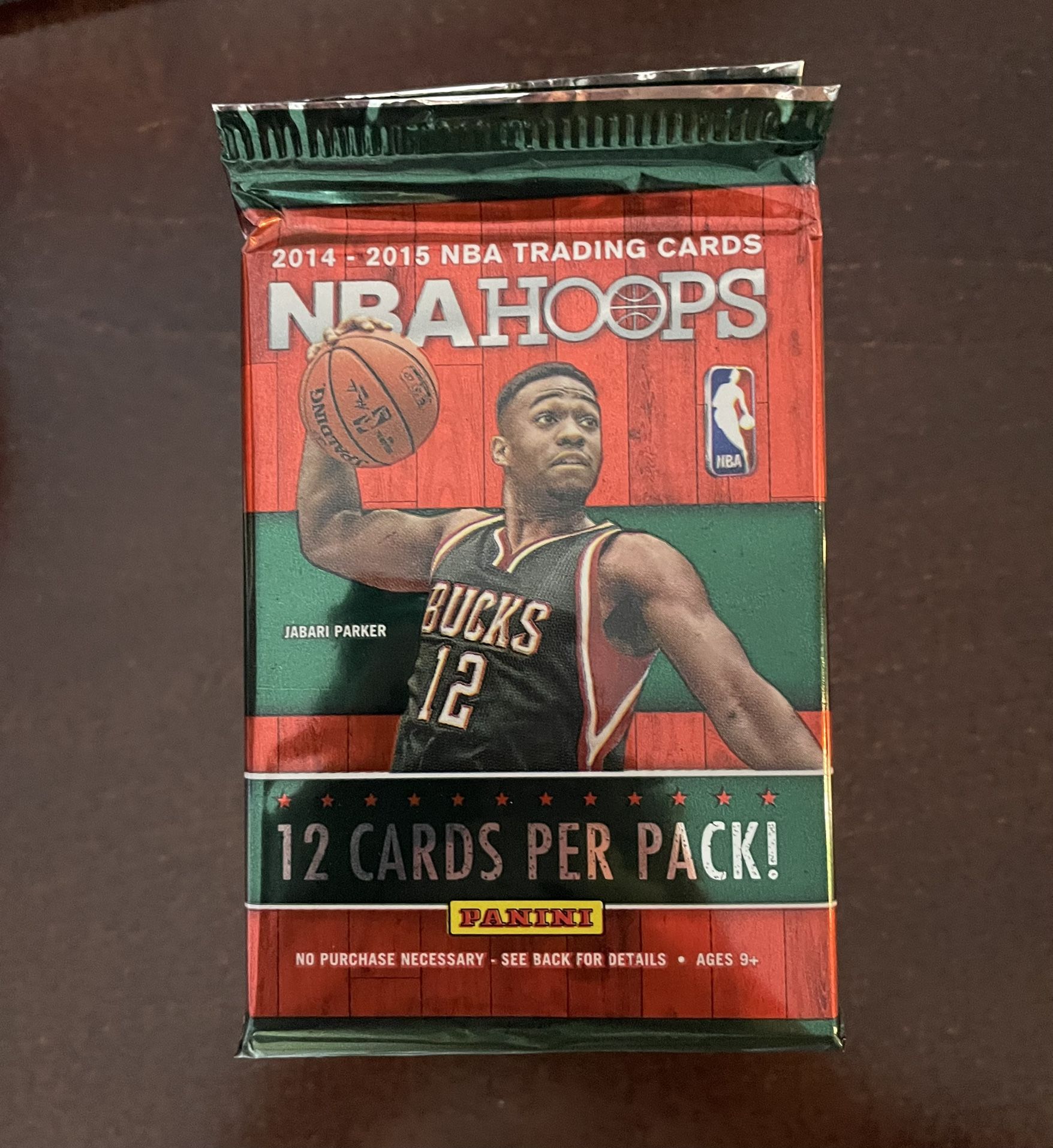 9x 2014-15 NBA Hoops Hobby Packs